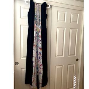 BCBG max azria maxi runway dress, size xs (s/m)